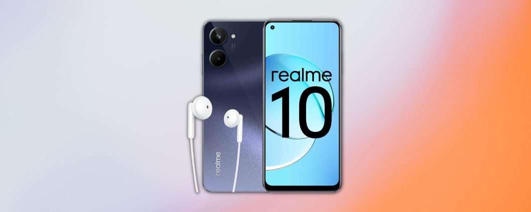 Realme 10: smartphone con AMOLED 90Hz e 50MP in super sconto