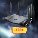 Questo router per il gaming sembra un'astronave e lo sconto è stellare
