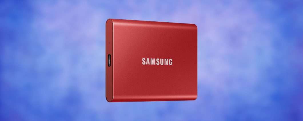 SSD portatile Samsung 500GB: Amazon taglia il prezzo (-31%)