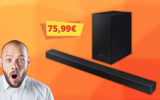 Soundbar Samsung in errore di prezzo su Amazon? Nel dubbio, approfittane