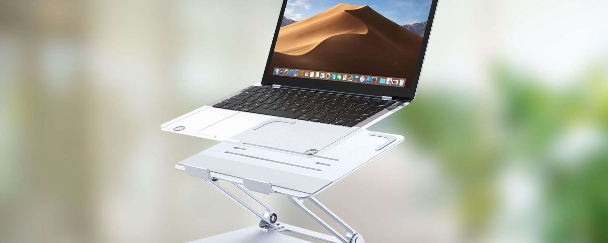 Questo supporto tiene fresco il tuo PC portatile: su Amazon lo paghi al 40%