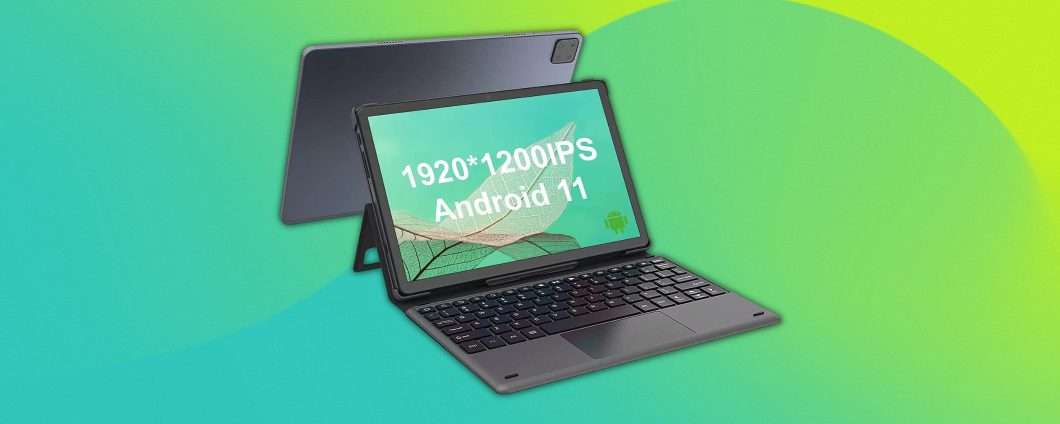 Offerta lampo + Coupon: tablet Android 2-in-1 a prezzo WOW