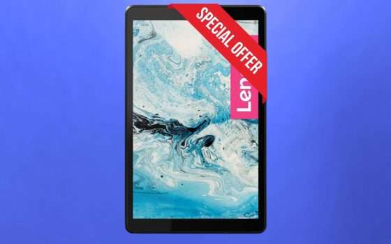Tablet Lenovo in offerta a 99€: l'occasione Amazon da non perdere