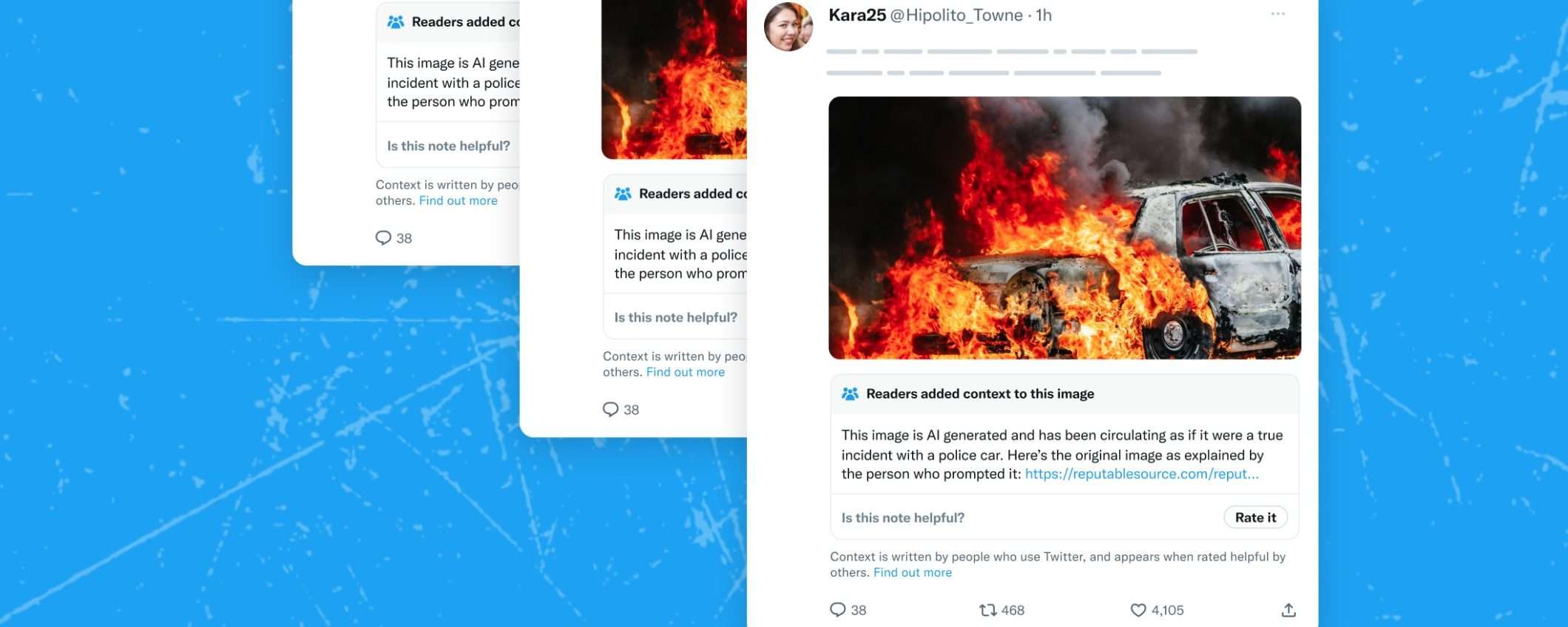 Twitter lancia Community Notes per immagini e video
