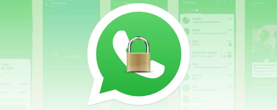 WhatsApp mette un lucchetto alle chat