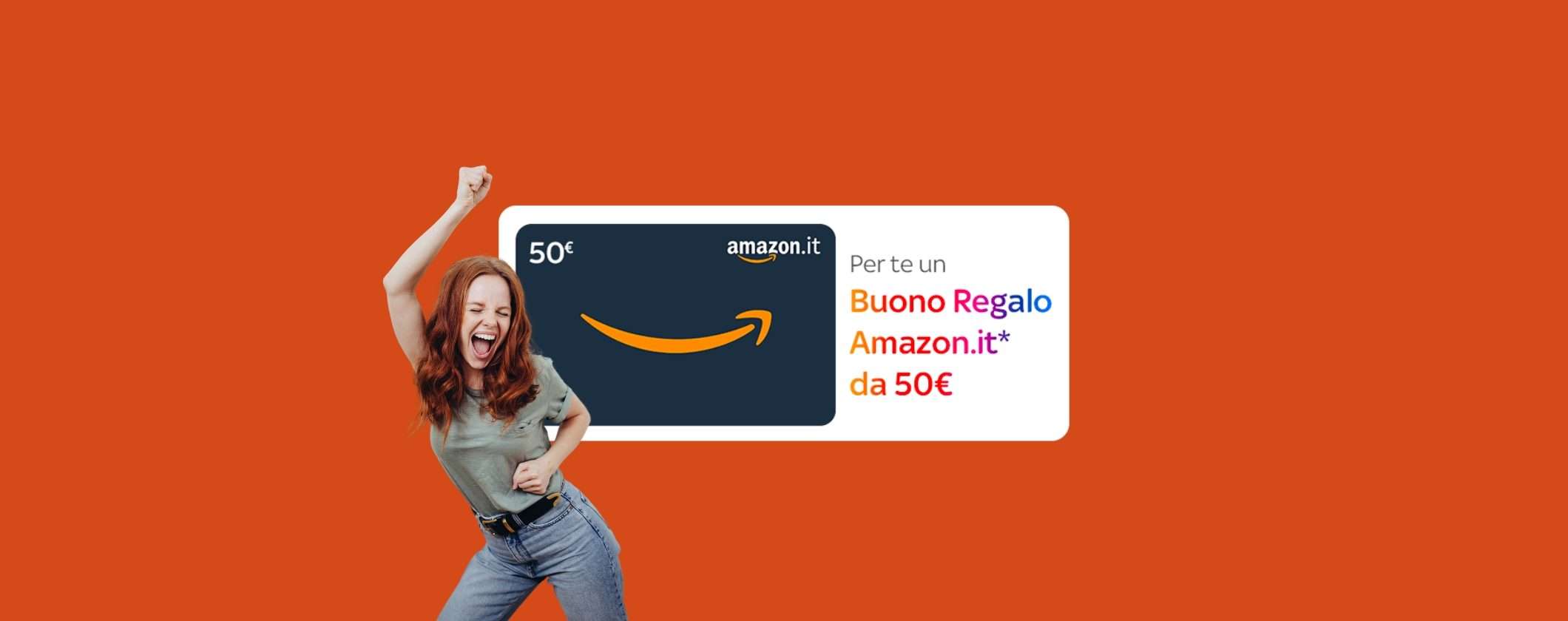 Attiva Sky + Netflix: ricevi subito un Buono Amazon di 50€