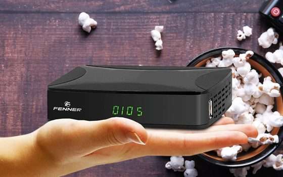 Decoder Digitale Terrestre Fenner: a 18€ ricevi tutti i canali GRATIS