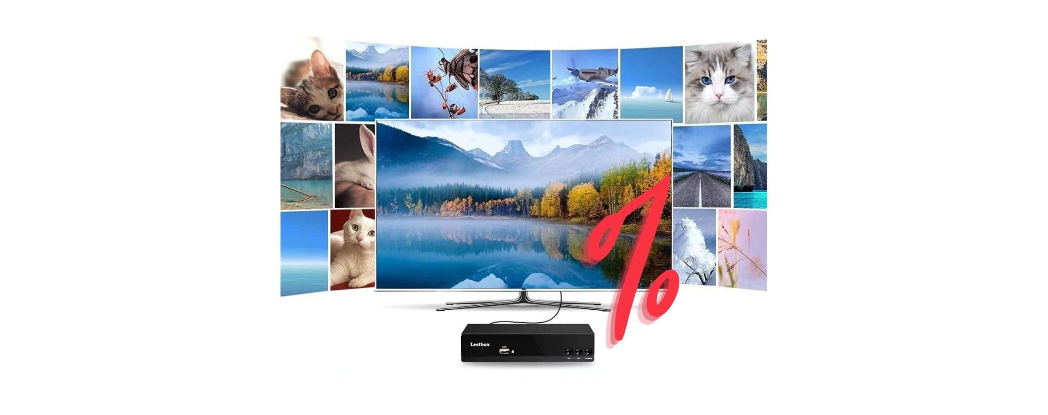 Decoder Digitale Terrestre Leelbox: PREZZONE su Amazon