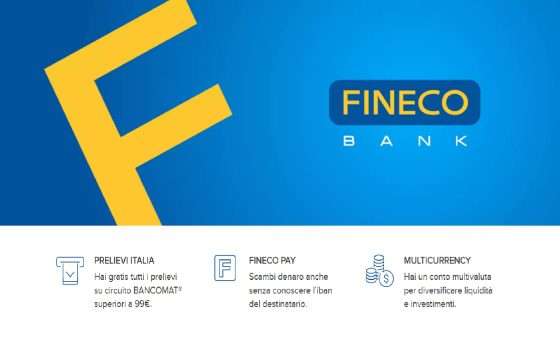 Fineco: la banca online che ti offre di più con 12 mesi a canone zero