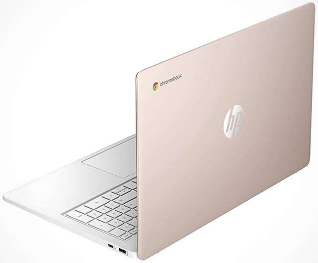 Il notebook HP Chromebook 15a con processore Intel e sistema operativo ChromeOS