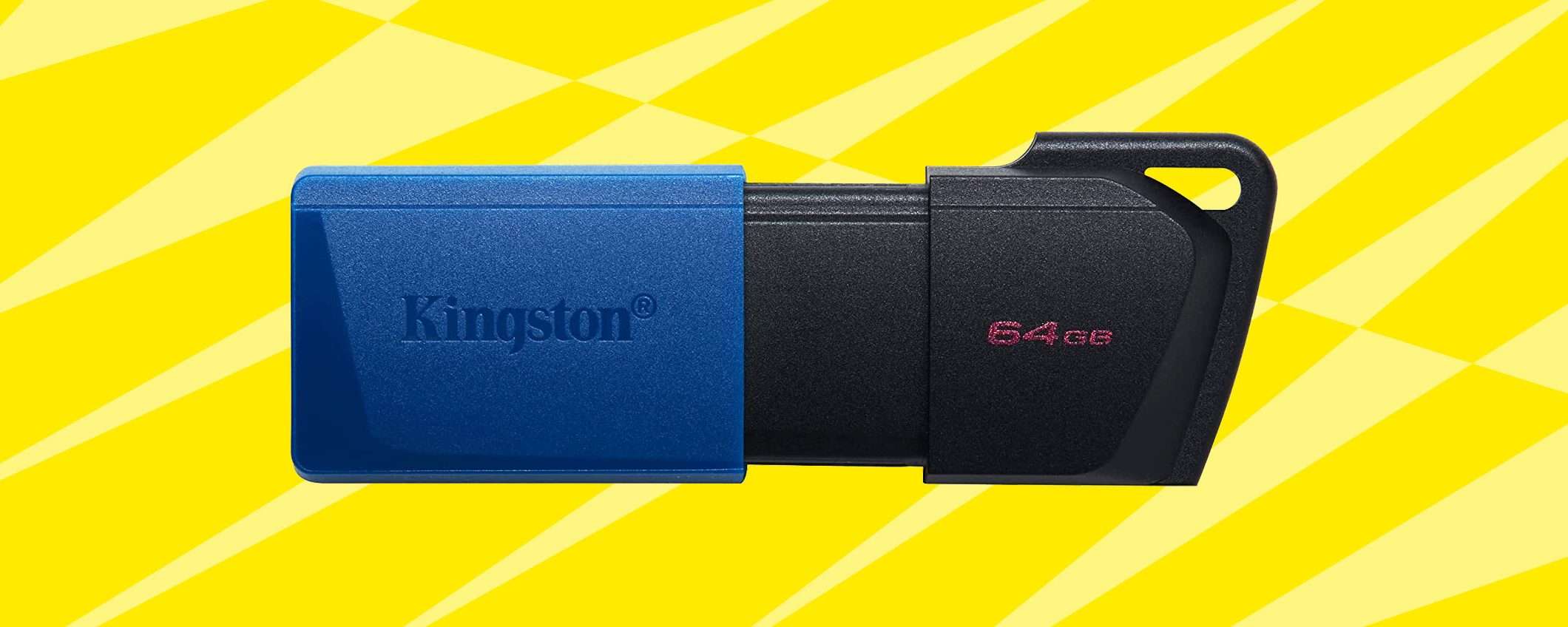 Kingston, pendrive USB 3.2 da 64 GB a 4,99€