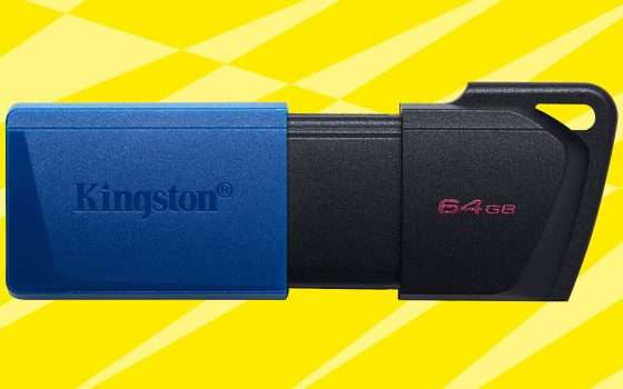 Kingston, pendrive USB 3.2 da 64 GB a 4,99€