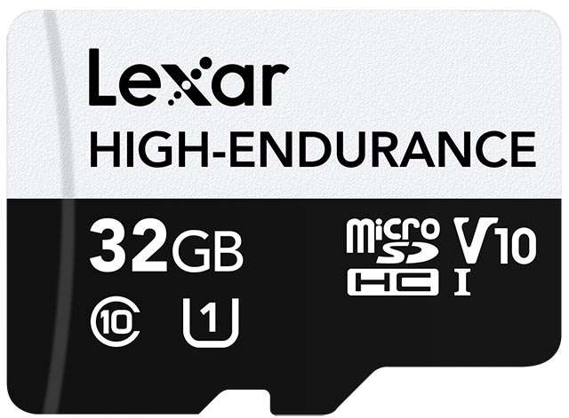 Le nuove microSD Lexar High Endurance