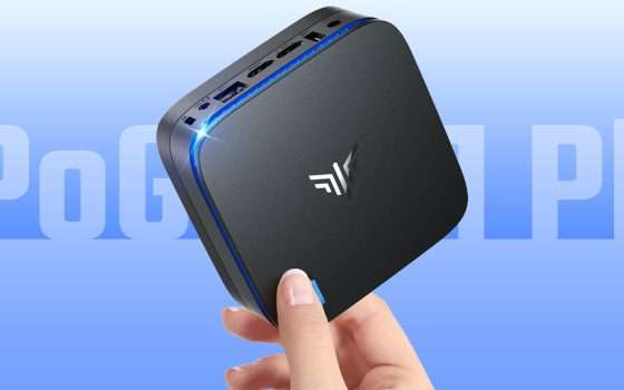 Il Mini PC di NiPoGi (AK1 Plus) è in doppio sconto