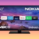 TV 4K Nokia da 43 pollici al MINIMO STORICO: un regalo