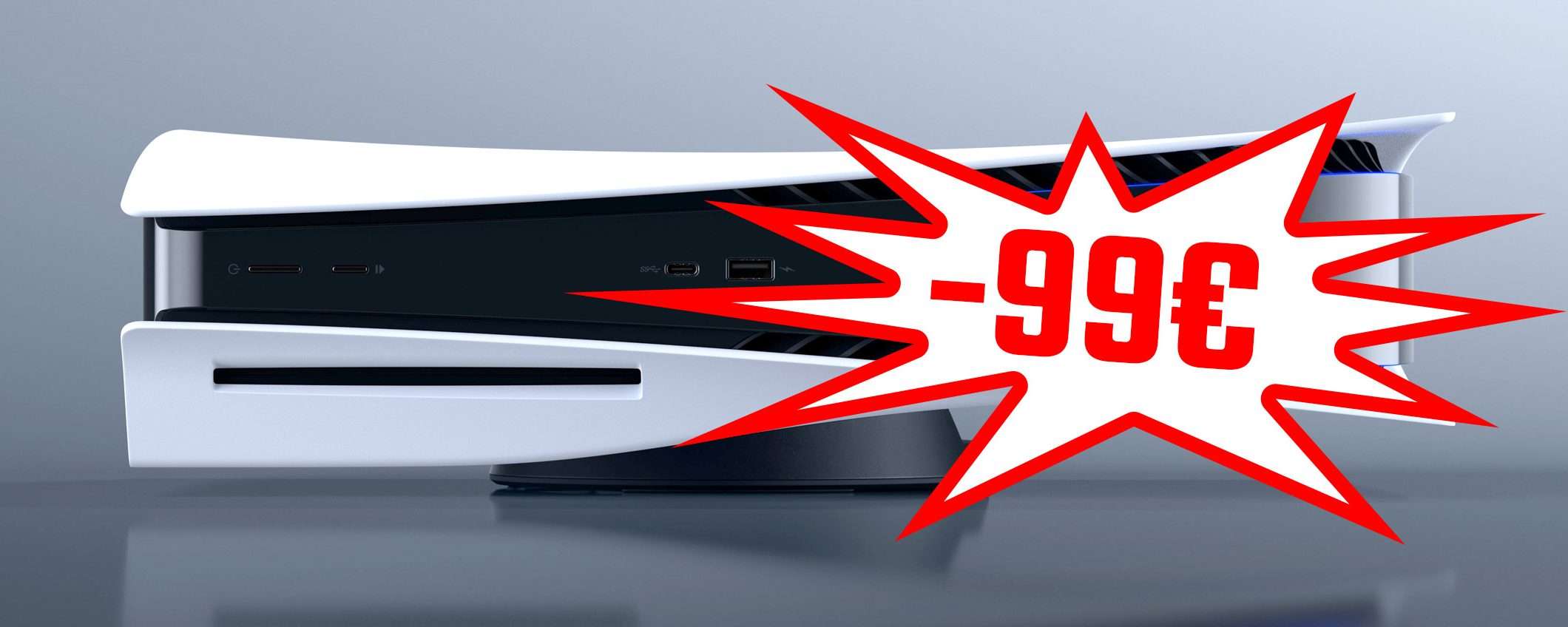 PS5 a prezzo stracciato: -99€ con questo codice segreto