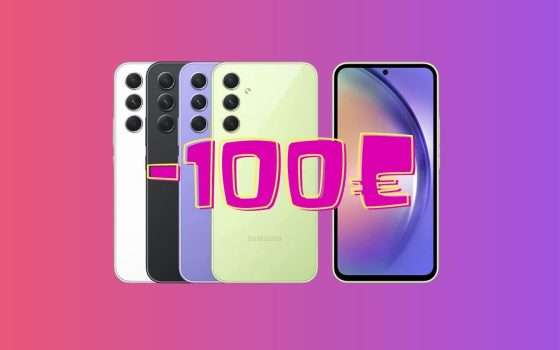 Samsung Galaxy A54 da INFARTO su Amazon: 110€ di SCONTO