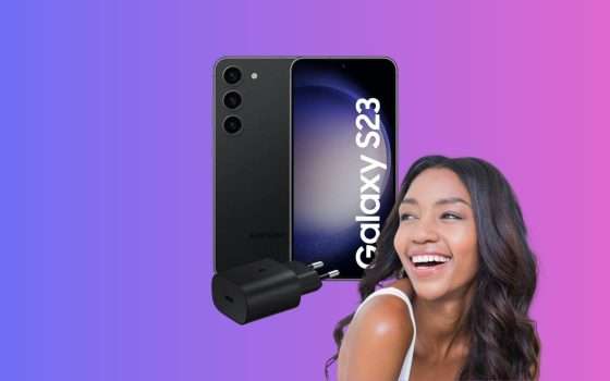Samsung Galaxy S23 256GB: -16% e Coupon 43€ su Amazon