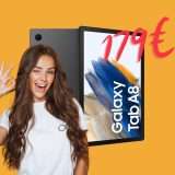 Samsung Galaxy Tab A8: solo 179€ su Amazon