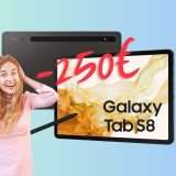 Samsung Galaxy Tab S8: lo acquisti ORA e RISPARMI di 250€