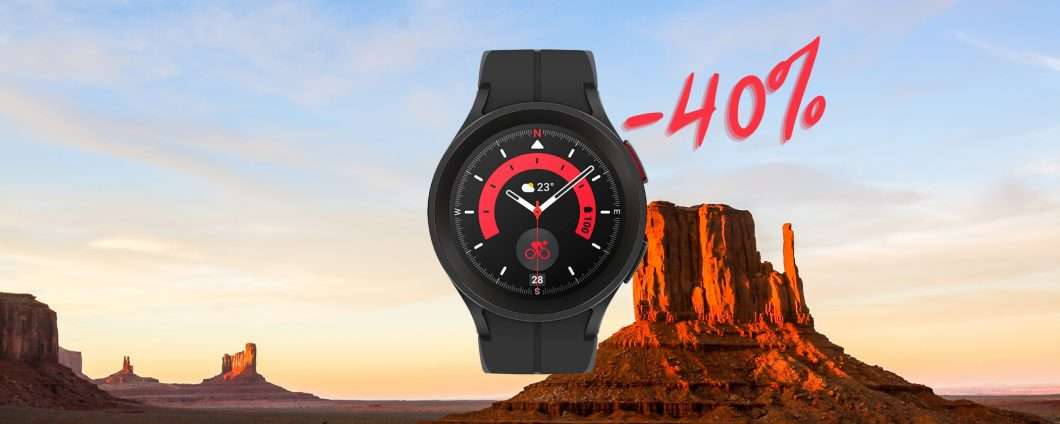 Samsung Galaxy Watch5 Pro: MEGA SCONTO 40% su Amazon