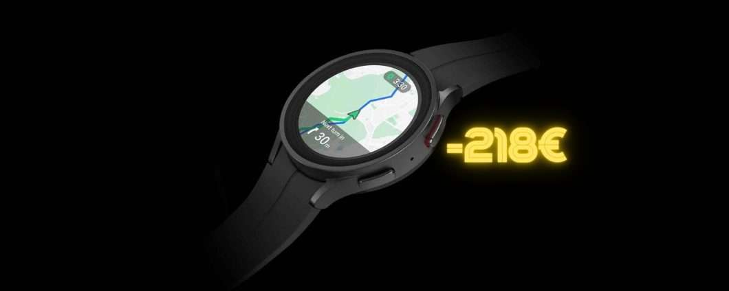 Samsung Galaxy Watch5 Pro: risparmia 218€ su Amazon