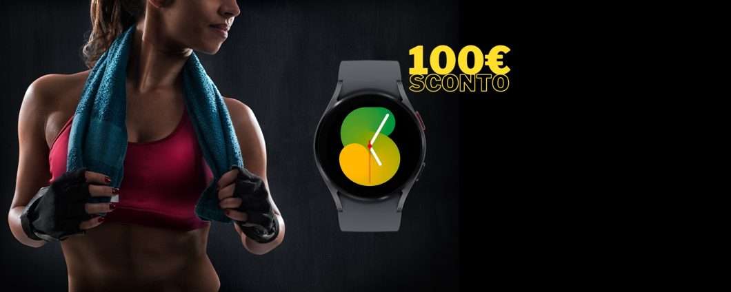 Samsung Galaxy Watch5: tuo con SCONTO IMMEDIATO di 100€