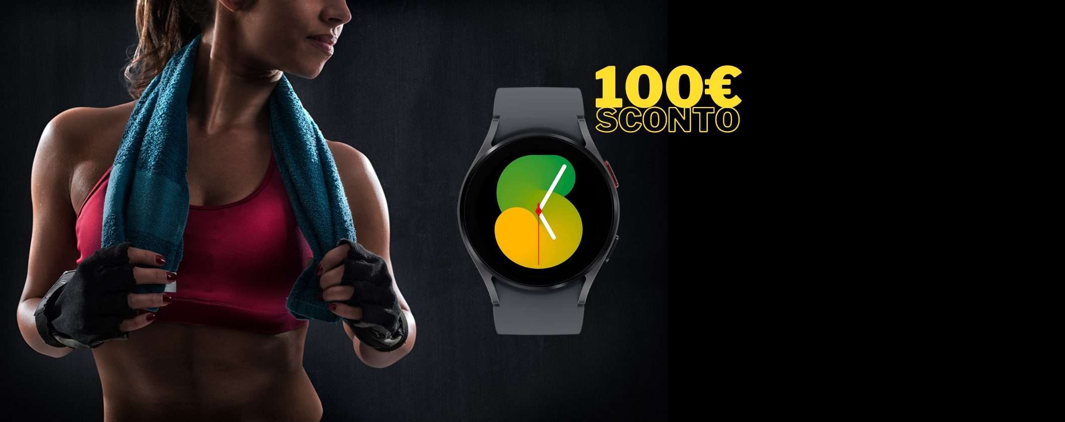 Samsung Galaxy Watch5: tuo con SCONTO IMMEDIATO di 100€
