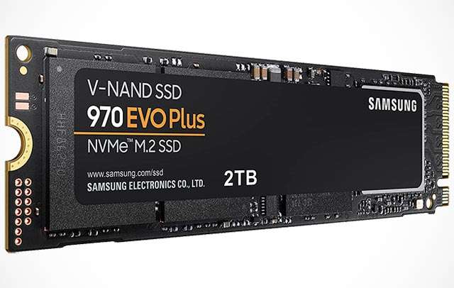 La SSD da 2 TB della linea Samsung 970 EVO Plus