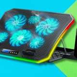 Laptop in volo? Niente ventola impazzita con questa base 3 in 1