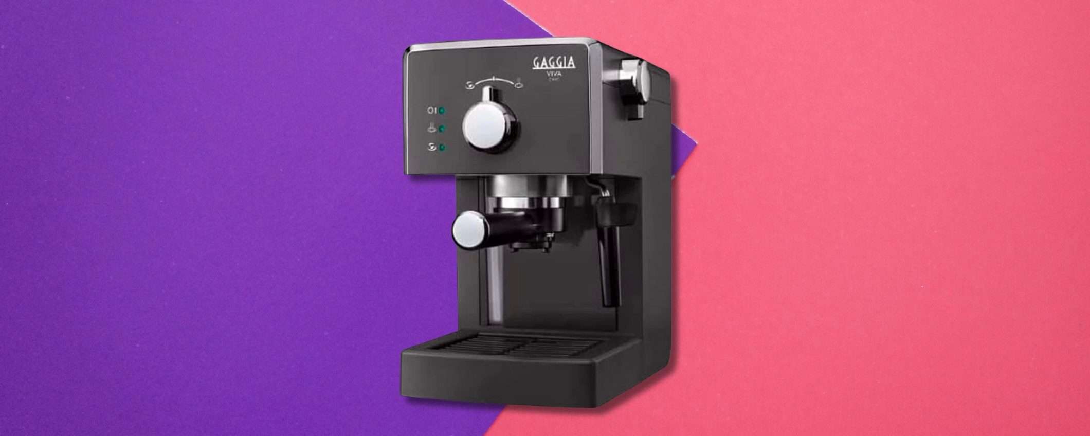 La macchina del caffè PERFETTA e anche di design: Gaggia Viva