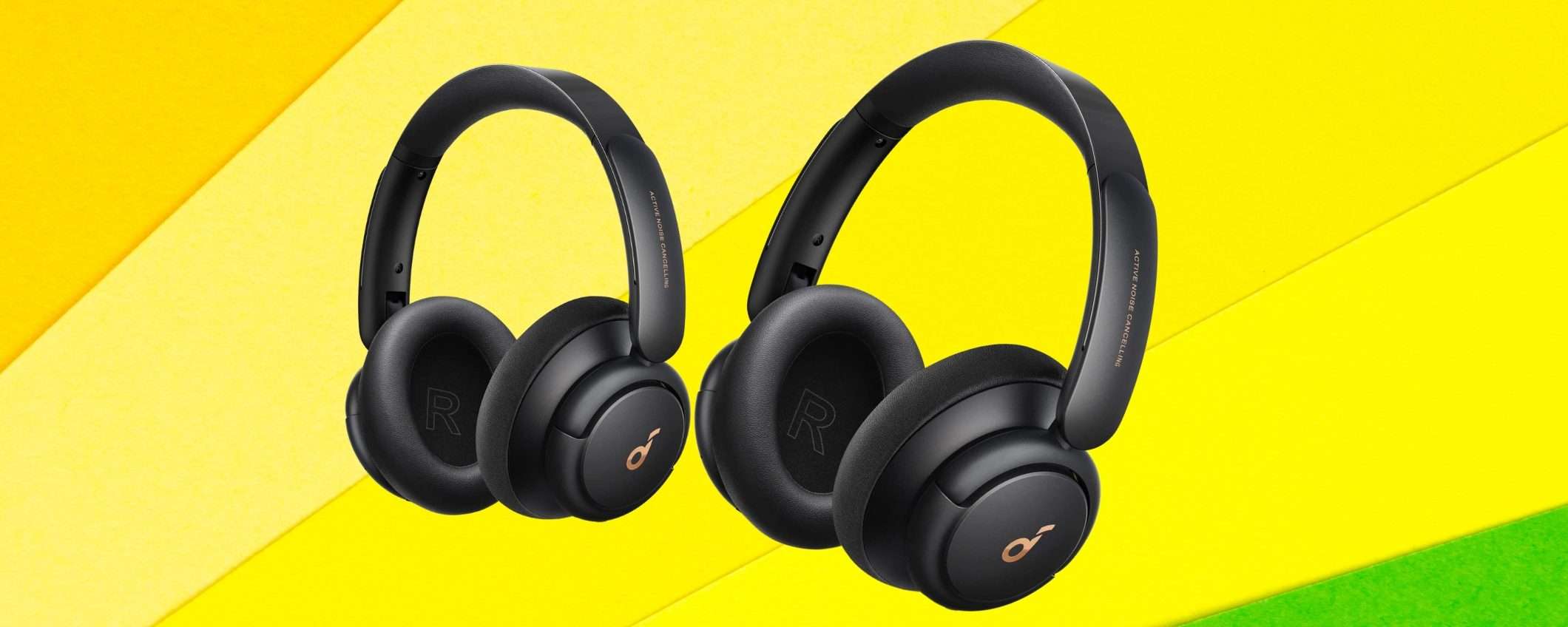 Cuffioni Soundcore con cancellazione del rumore e 40h di ENERGIA