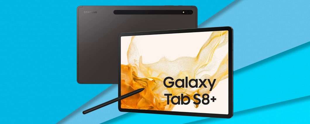 Samsung Galaxy Tab S8+: meno di 10 pezzi disponibili con 400€ di sconto