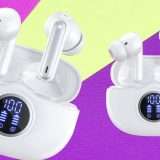 Auricolari Bluetooth 5.3 con 40h di batteria e audio SPAZIALE a 19€