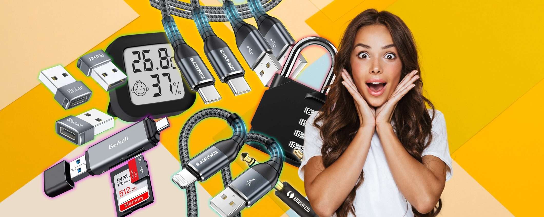 Amazon della CONVENIENZA: 7 prodotti a meno di 10€ che tornano utili