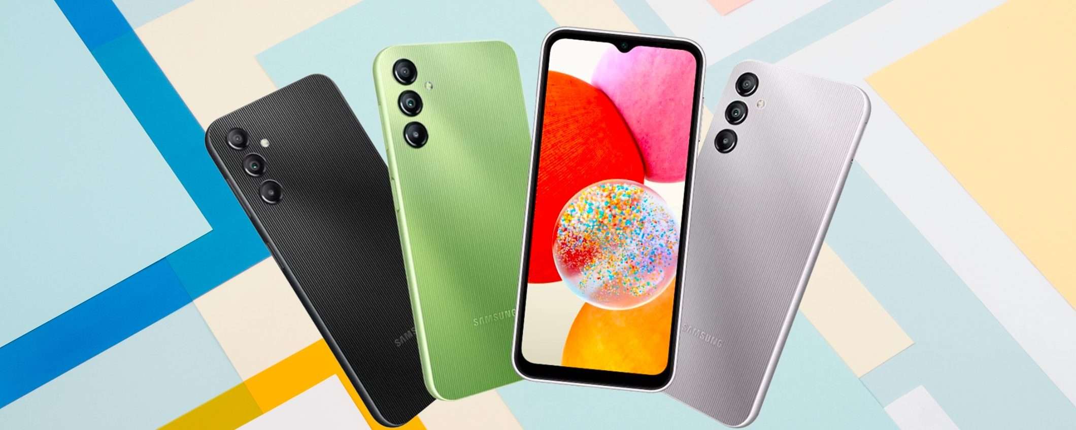 Samsung Galaxy A14 è lo smartphone sotto i 200€ da mettere in CARRELLO