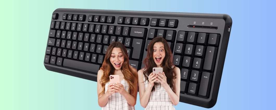 Trust Ody: la tastiera wireless super silenziosa è a 12€ su Amazon