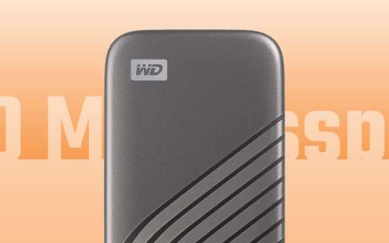 SSD portatile 1 TB: crolla il prezzo di WD My Passport