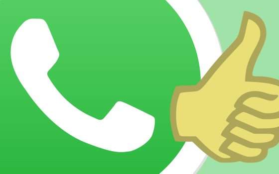Novità in test per WhatsApp: due tap, una reazione