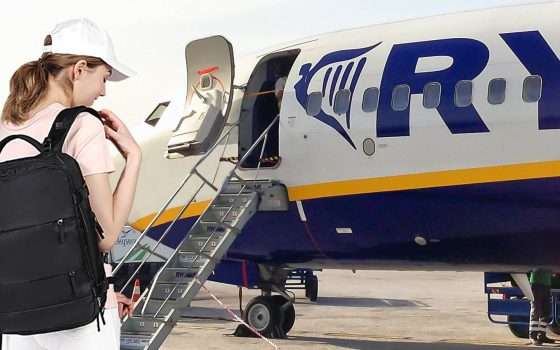 Zaino bagaglio per Ryanair e voli low cost: niente spese extra