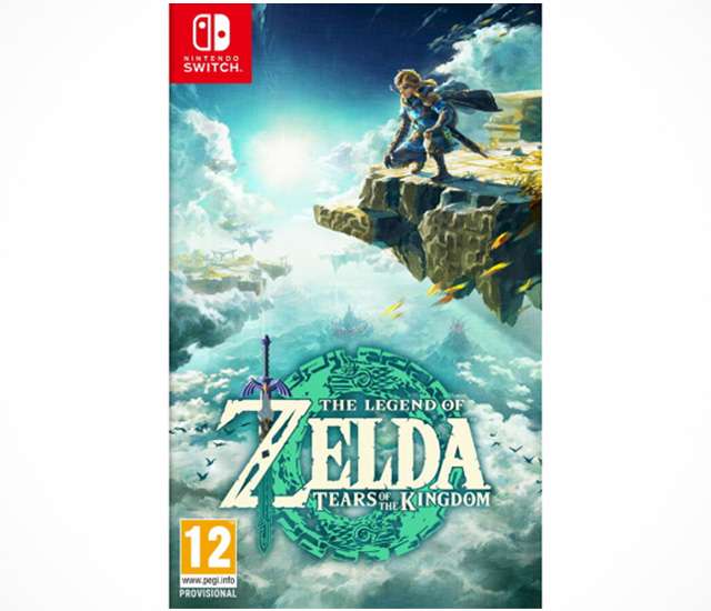 La copertina di The Legend of Zelda: Tears of the Kingdom per Nintendo Switch