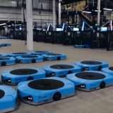 Robot e intelligenza artificiale nei magazzini Amazon