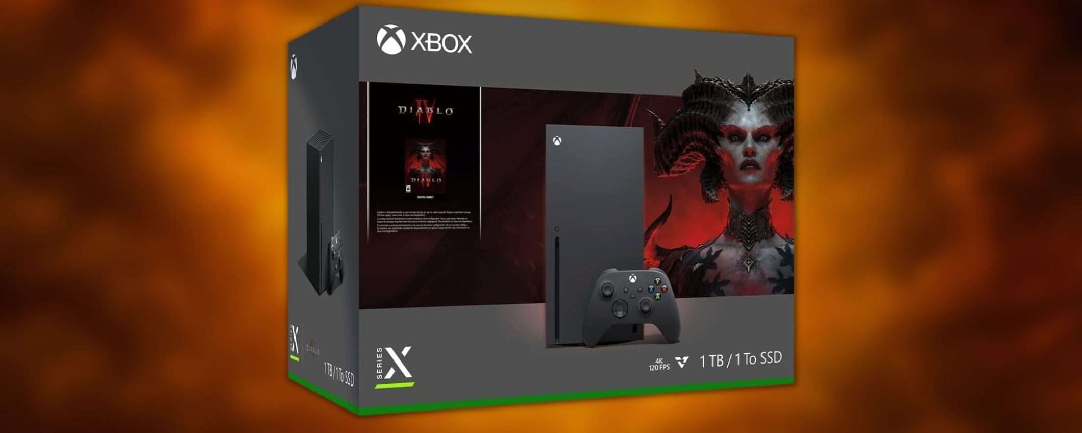 Xbox Series X + Diablo IV a soli 451€ su Amazon: mai visto un prezzo così basso!