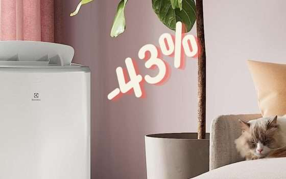 Stai al fresco: condizionatore portatile con il 43% di sconto su Amazon