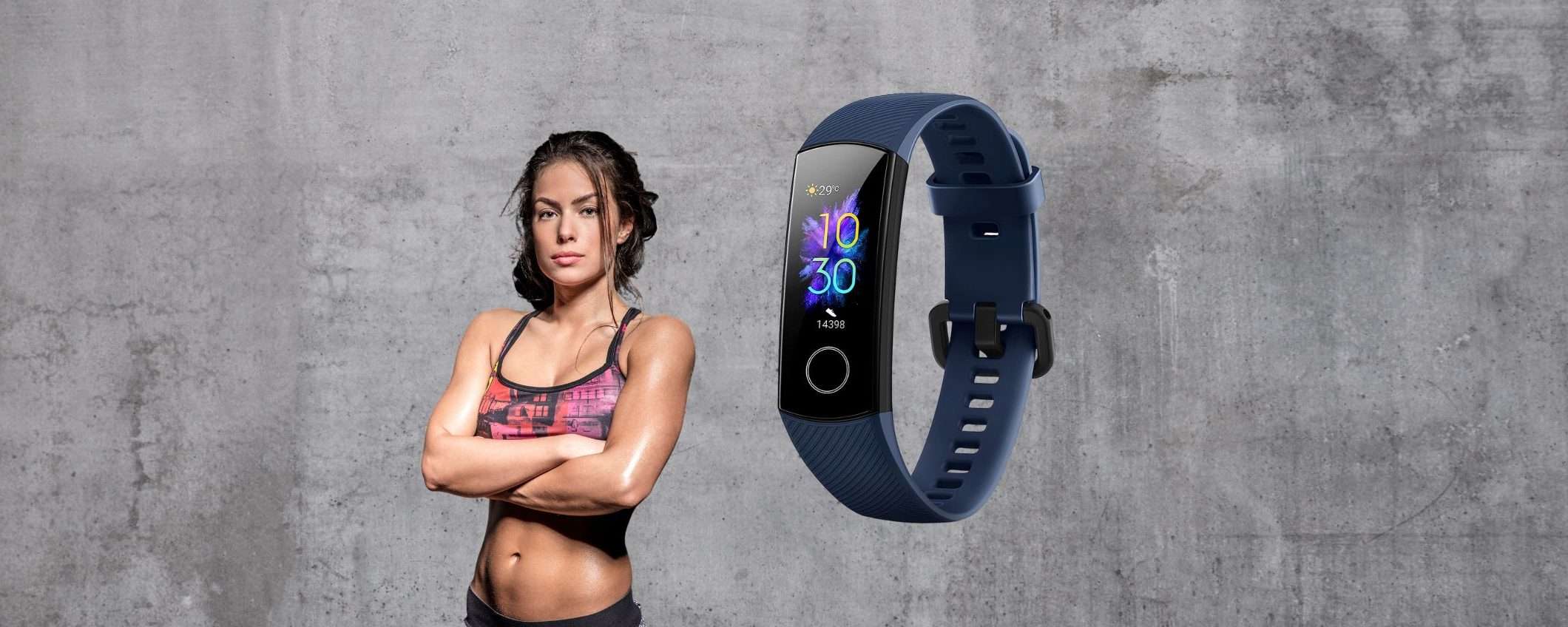 Mettiti in forma con lo smartwatch Honor Band 5: solo 30 euro