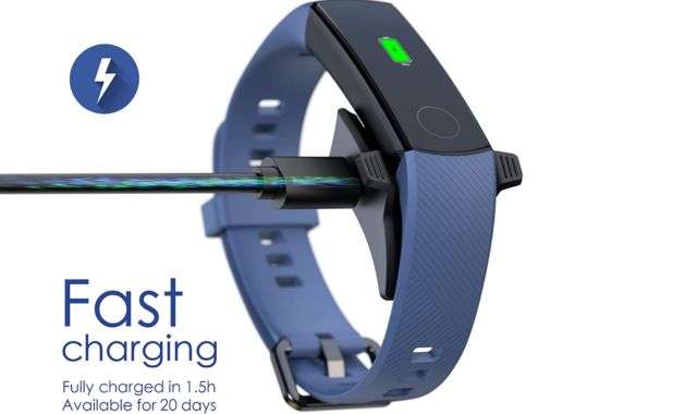 Honor Band 5 ricarica veloce