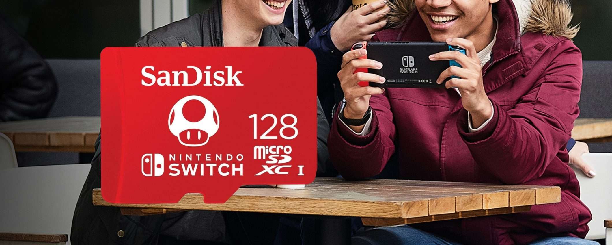 MicroSD per Nintendo Switch in offerta: 128GB per i tuoi giochi