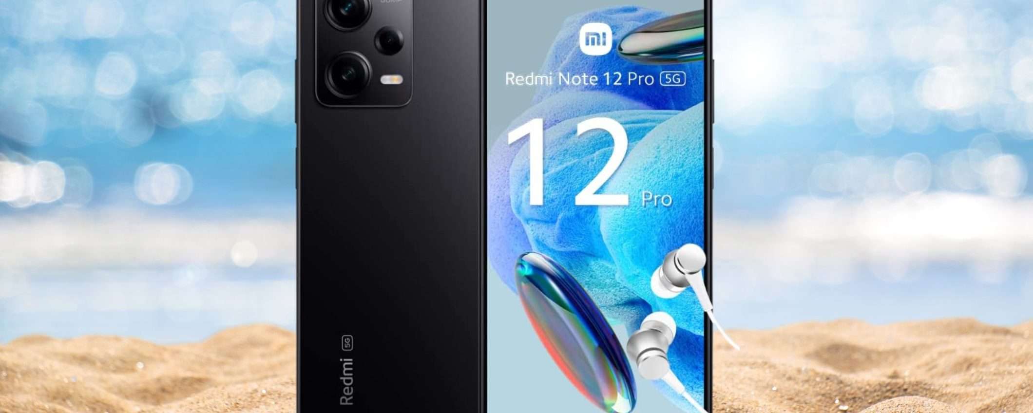 Redmi Note 12 Pro 5G: l'affare dell'estate è su Amazon (-36%)