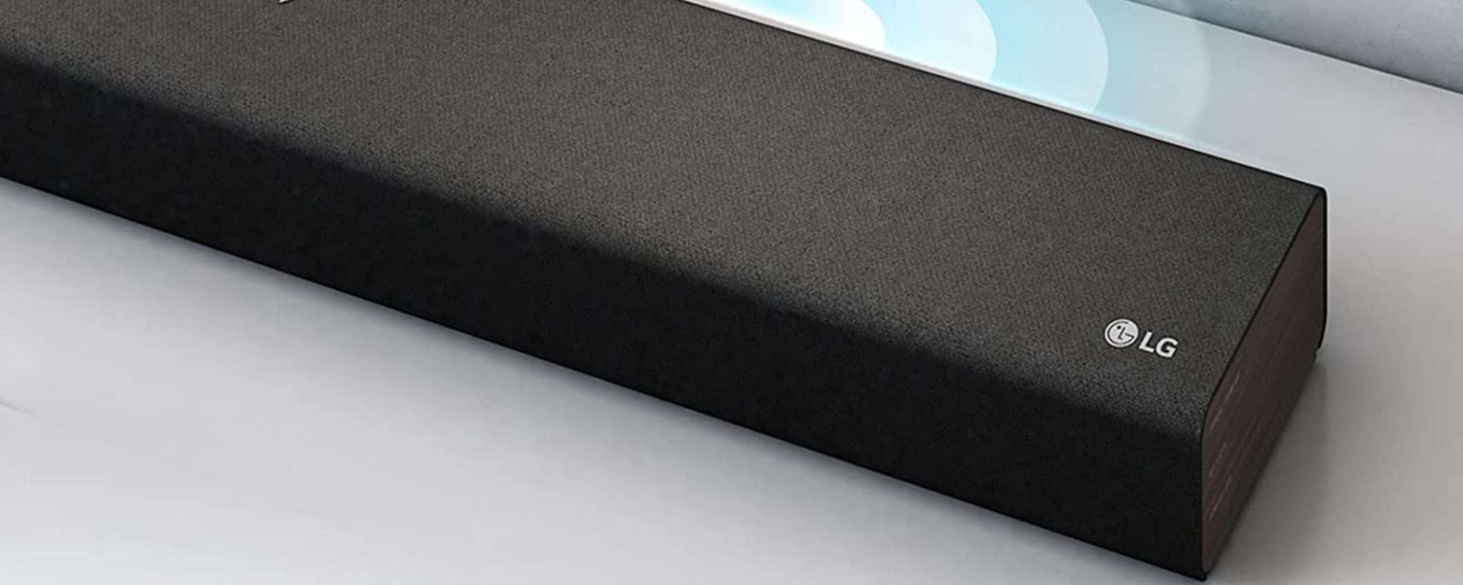 Strepitosa soundbar LG da 300W in offerta su Amazon a soli 138€