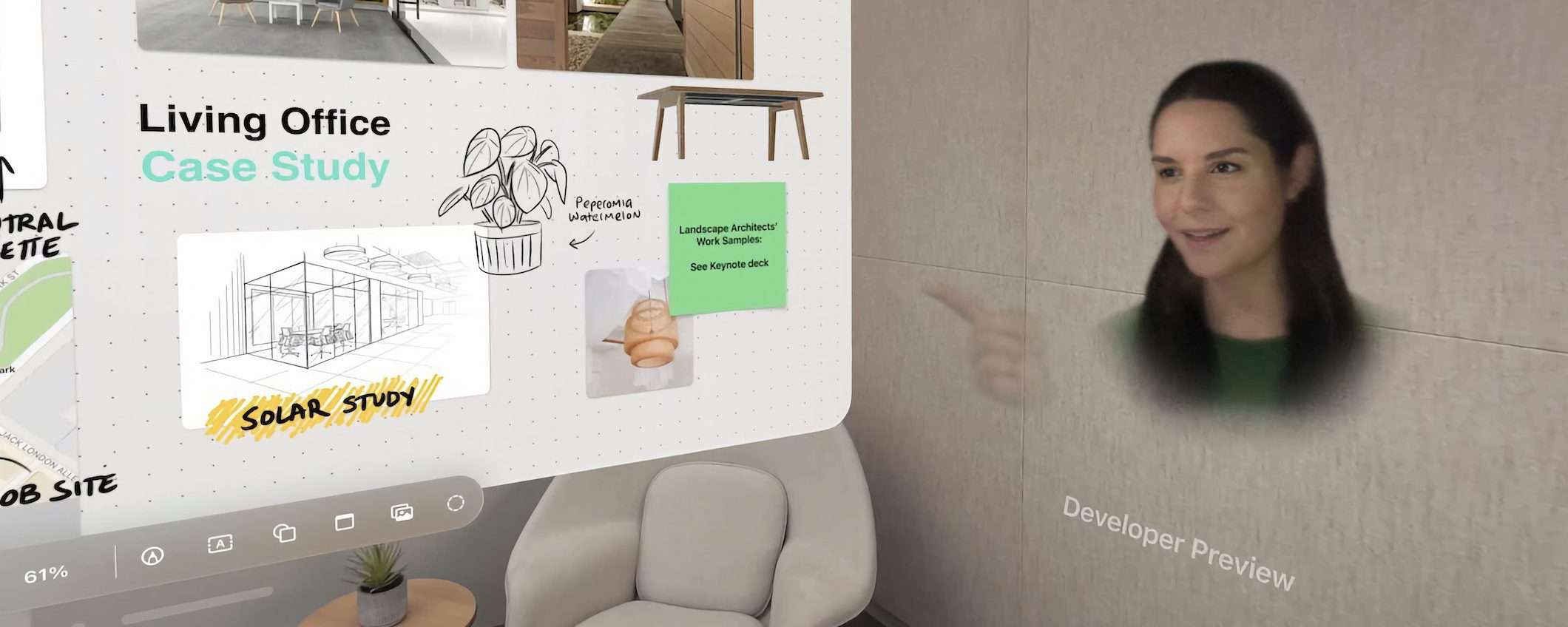Apple Vision Pro: chiamate realistiche con Spatial Personas